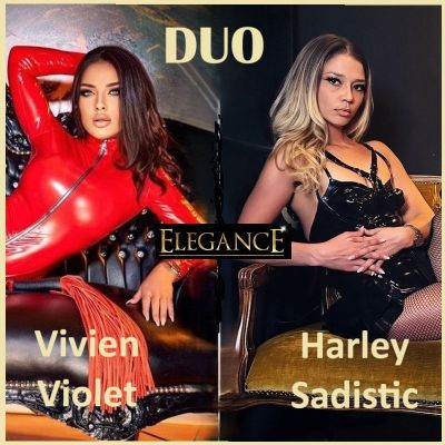 Duo with Vivien Violett & Harley Sadistic | Bizarrstudio Elegance News