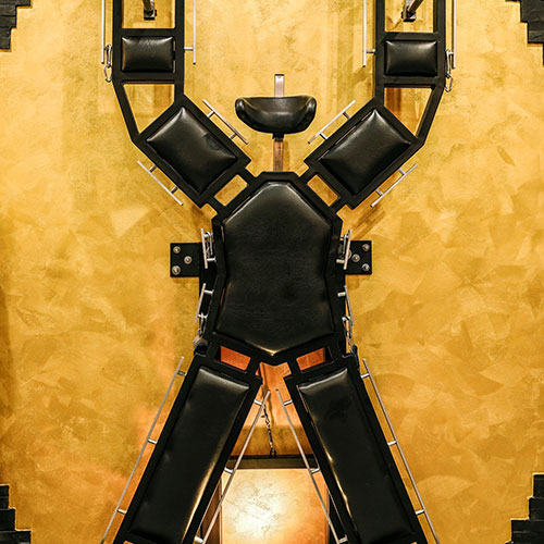 Rotatable St. Andrew's Cross | Bizarrstudio Elegance BDSM equipment